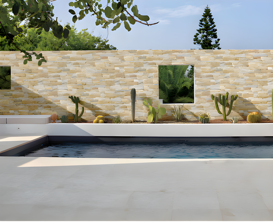 Colorado Rust -  Grey & Brown Porcelain Wall Cladding Tiles - 400 x 160 x 9mm
