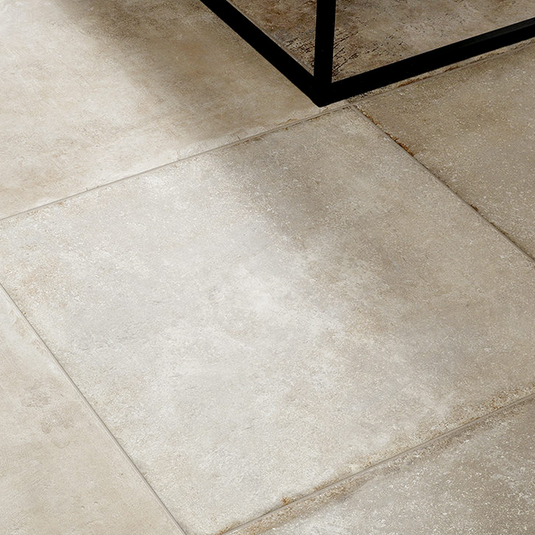 Rustico Talco - Ivory Porcelain Paving Tiles - 900 x 600 x 20mm