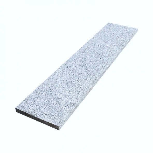 Load image into Gallery viewer, Light Grey Granite Planks - 900 x 150 x 20mm - Sawn &amp; Flamed
