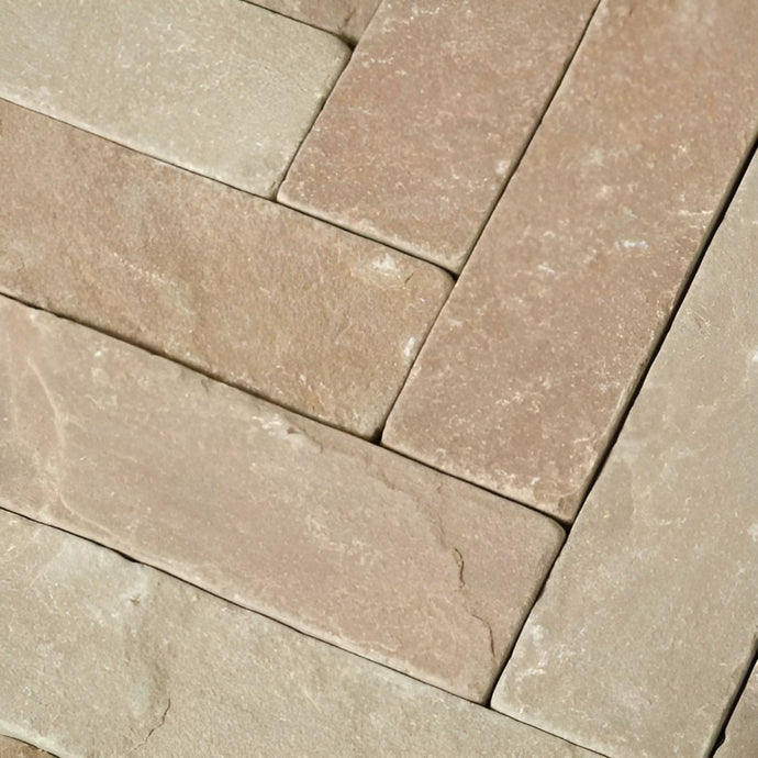Raj Green Indian Sandstone Setts - 200 x 50 x 40mm