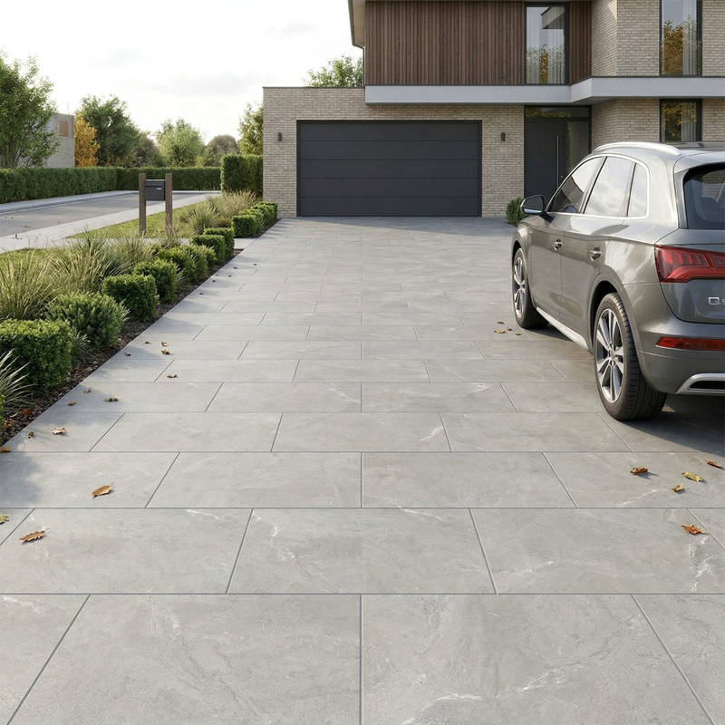 Load image into Gallery viewer, Storm - Grey Porcelain Paving Tiles - 900 x 600 x 20mm
