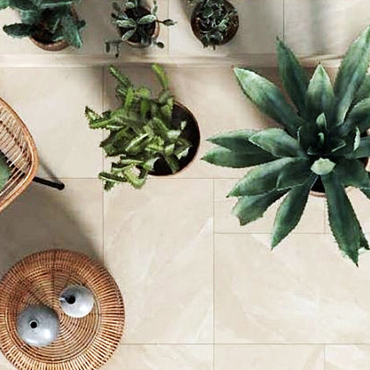 Titan - Beige Porcelain Paving Tiles - 1200 x 600 x 20mm