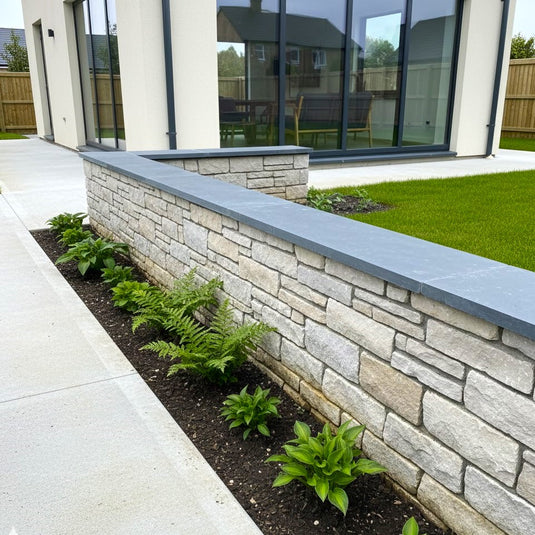 Brazilian - Grey Slate Planks - 600 x 145 x 20mm - Sawn & Riven