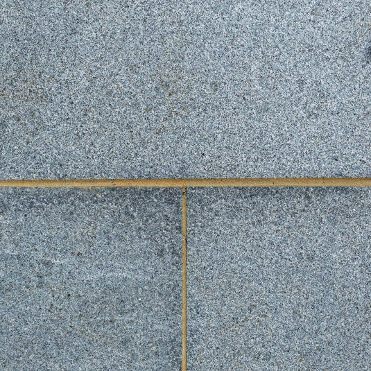 Dark Grey Granite Paving - 295 x 295 x 20mm - Sawn & Flamed