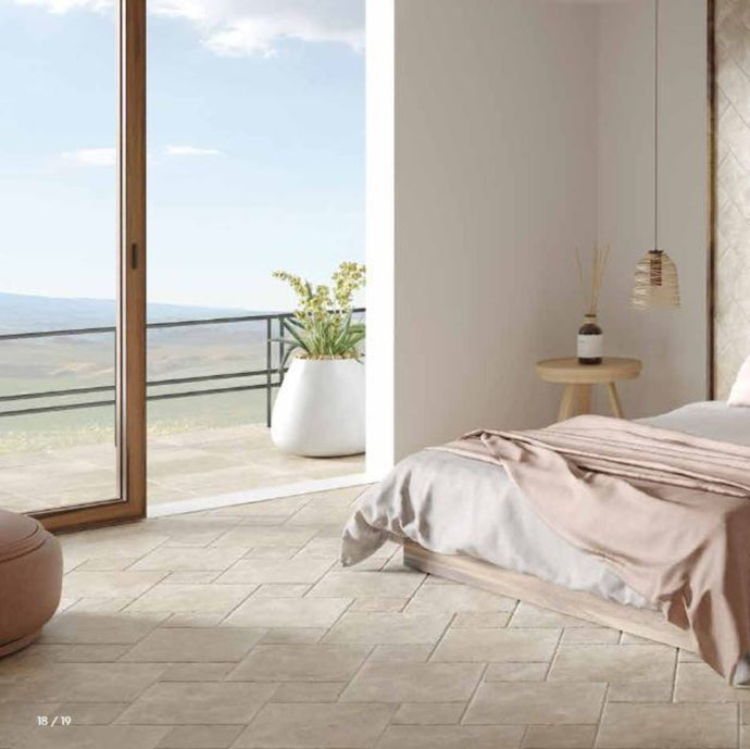 Ionic - Beige Porcelain Paving Tiles - 900 x 600 x 20mm