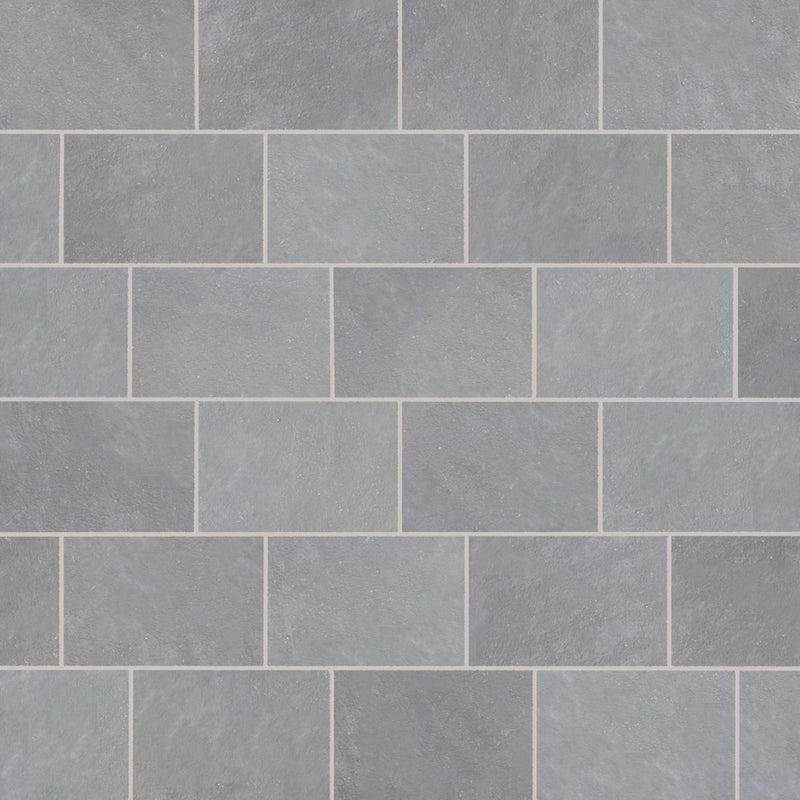 Load image into Gallery viewer, Kandala Grey Indian Sandstone Paving - 900 x 600 x 22mm - Hand Cut &amp; Riven
