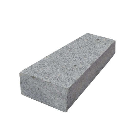 Dark Grey Granite Block Paving - 200 x 100 x 50mm - Sawn & Flamed
