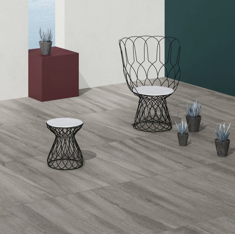 Load image into Gallery viewer, Origin Dove - Grey Porcelain Paving Tiles - 1200 x 600 x 20mm
